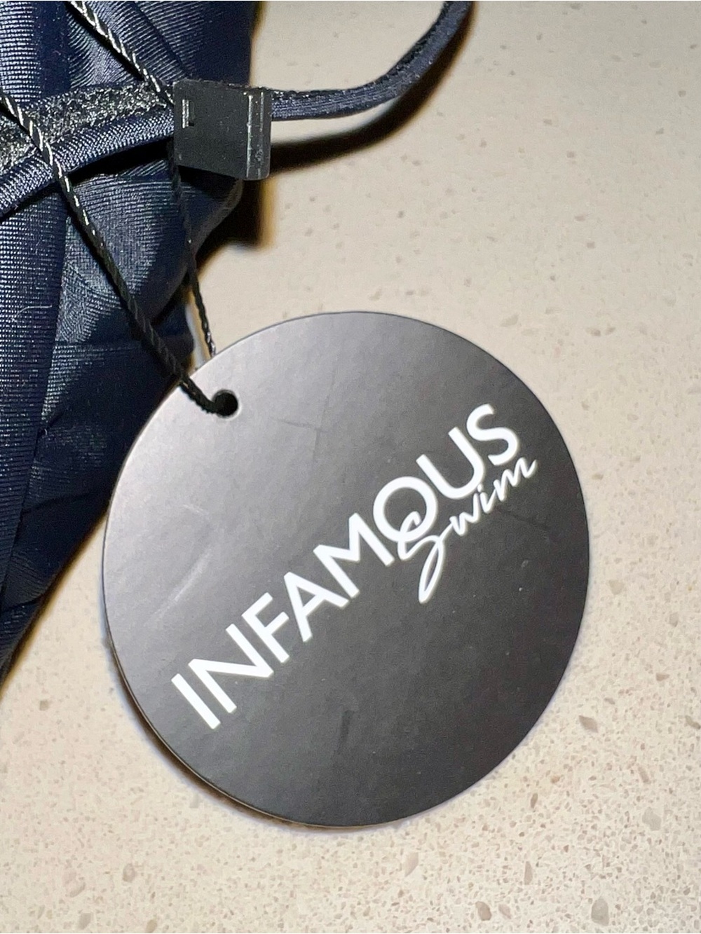 Infamous Swim Women's 2XL Black One-Piece Swimsuit - NWT - Picture 4 of 8